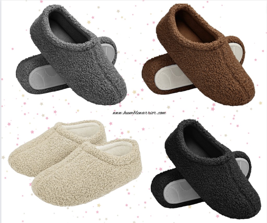 Curly Fleece Slippers